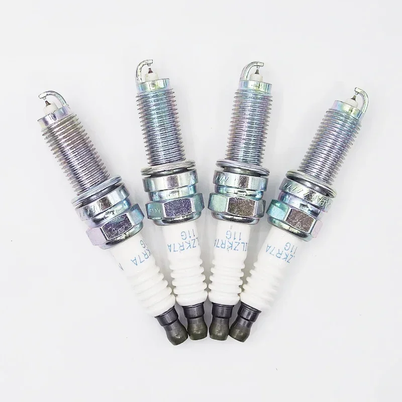 4/6PCS 12290-R71-L01 DILZKR7A11G Dual Iridium Spark Plug For Honda Accord Odyssey Pilot Acura 3.5L 12290 R71 L01 DILZKR7A-11G