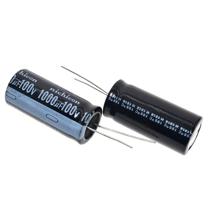 Capacitor eletrolítico, 100V, 1000UF, 18x35mm, 10 unidades