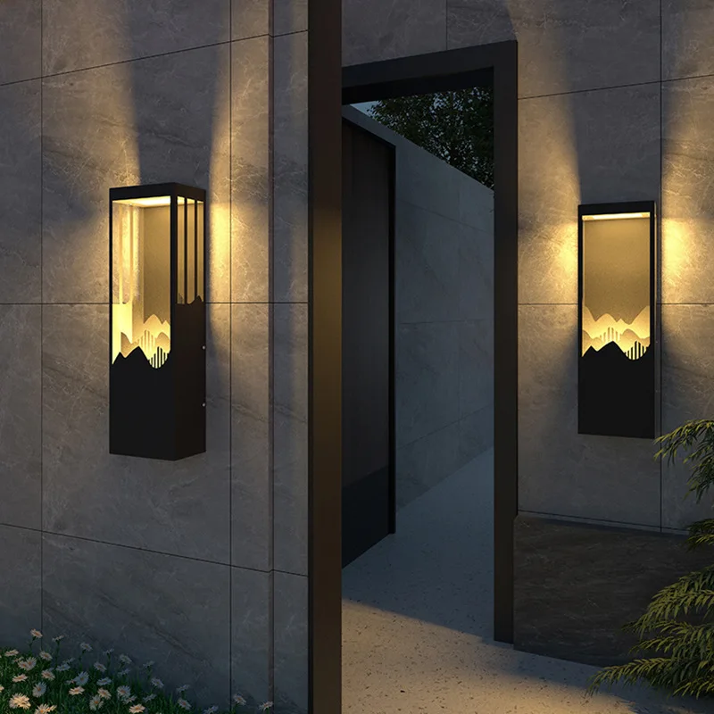 

New traditional style, outdoor wall lamp balcony corridor villa door, hotel Chinese wall lamp