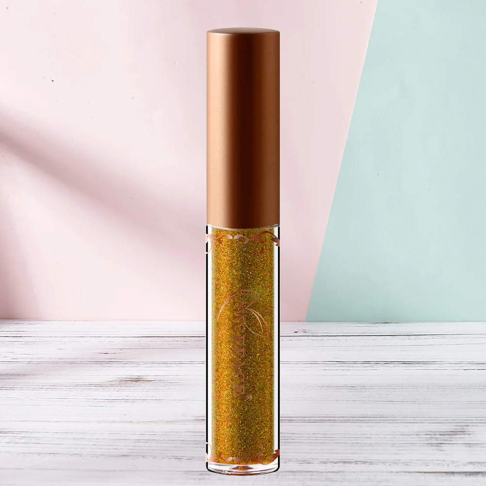 Eyeliner liquido metallizzato lucido Ombra glitter perlescente Trucco Impermeabile a lunga durata