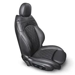 Custom Car Seat Cover For Mini Cooper F54 F55 F56 F57 F60 Leather Full Surround Cushion Pad Auto Interior Protector Accessories