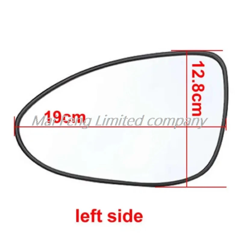 Auto accessories for Chevrolet Aveo 2010 2011 2012 2013 2014 Car rearview mirror glass outside door side mirror lens 95132579