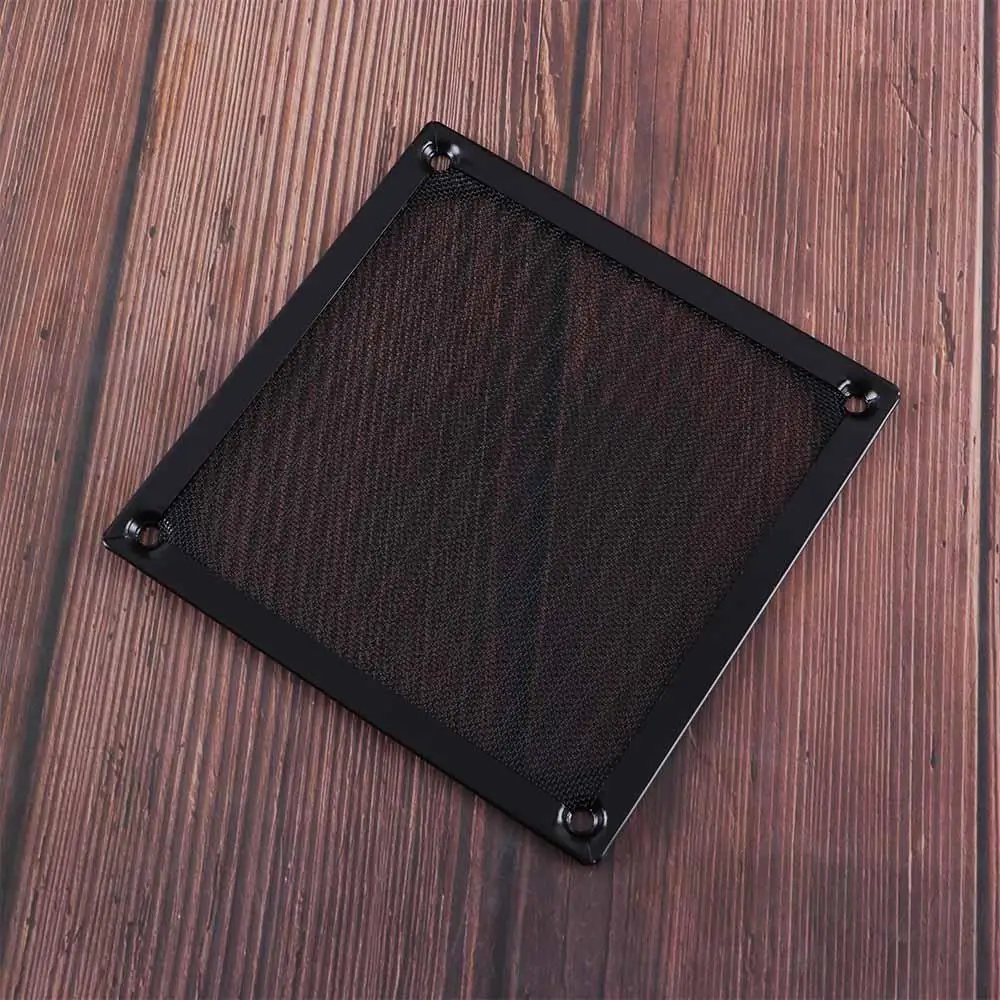 Sicherheitsgrill PC 120 mm staubdichtes Aluminiumgehäuse Computerlüfter Kühlstaubfilter