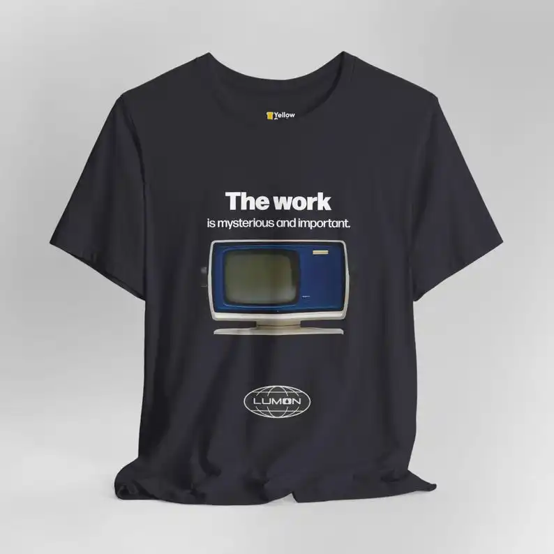 Severance Inspired T-Shirt, Vintage Severance Tee, The Work is Mysterious and Important, Retro Severance T-Shirt
