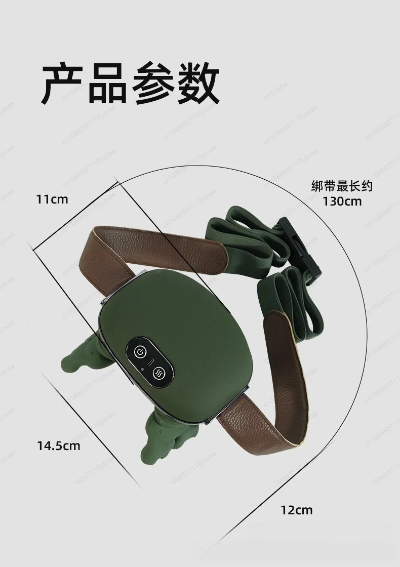 4D Massager for Neck and Shoulder, Fingers-Like Pressure, Cervical Trapezius Muscle Relaxer, Electric Pulse Pain Relief