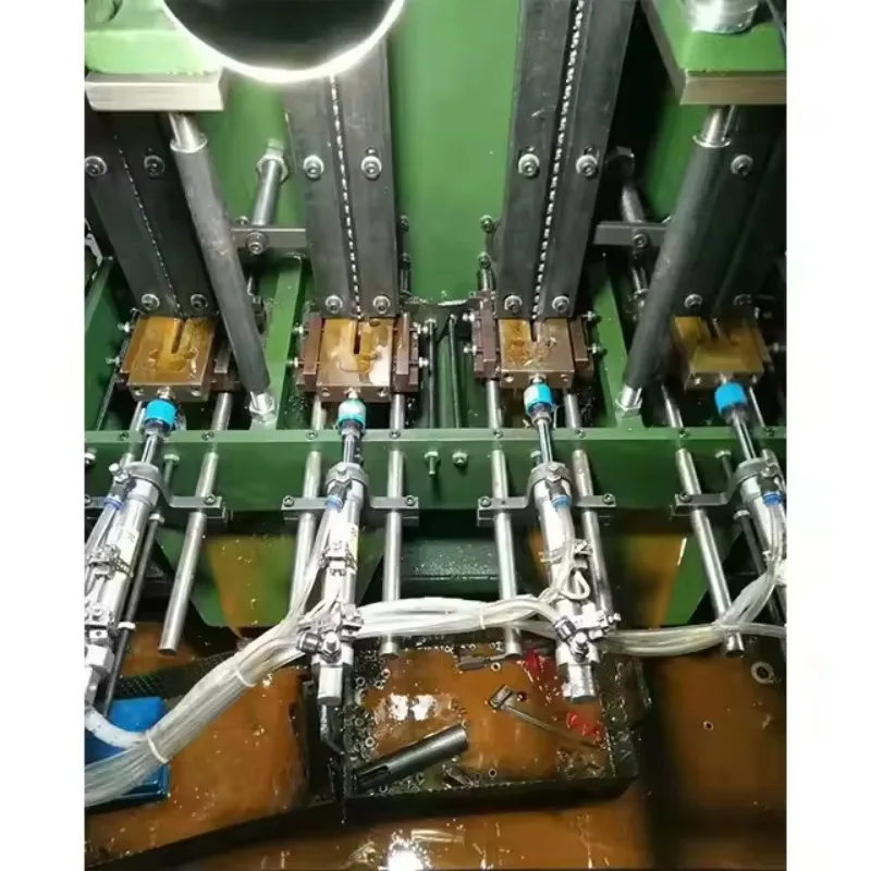 Flexible Nut Tapping Machine Factory Direct Supply Pneumatic 4 Spindle Nut Tapping Machine