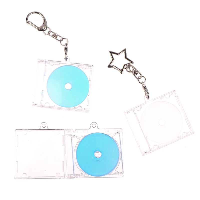1 Set Peripheres Gedenkalbum mit Mini-NFC-Funktion, CD-Box, Schlüsselanhänger in Form eines CD-Players, Anhänger für DIY-Rucksack-Charms – Detail 14