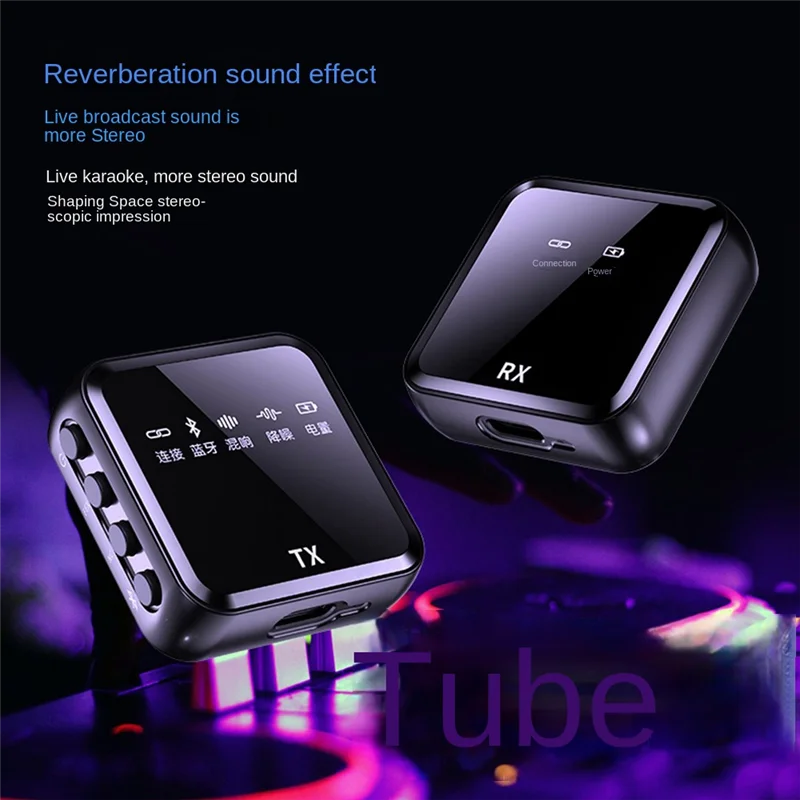 

A44M M32 Wireless Noise Canceling Microphone For Dslr Camera Camcorder Smartphone Tablet