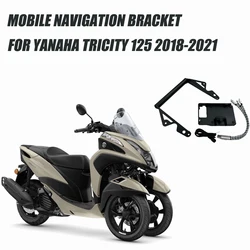 For Tricity 125 2014-2021 Tricity 155 2016-2021 Motorcycle Stand Holder Phone Mobile Phone GPS Plate Bracket FIT Tricity