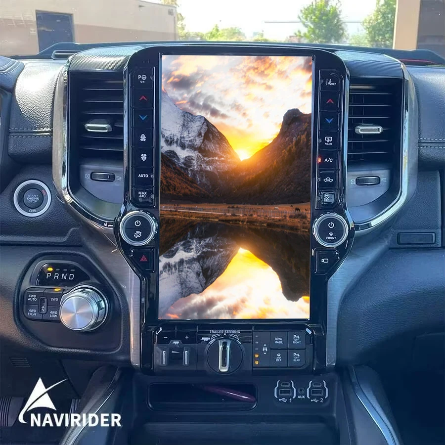 

Для Dodge Ram 2019-2021 Android экран радио 2din GPS Carplay автомобильный мультимедийный видеоплеер стерео Navi головное устройство 13,6 дюйма