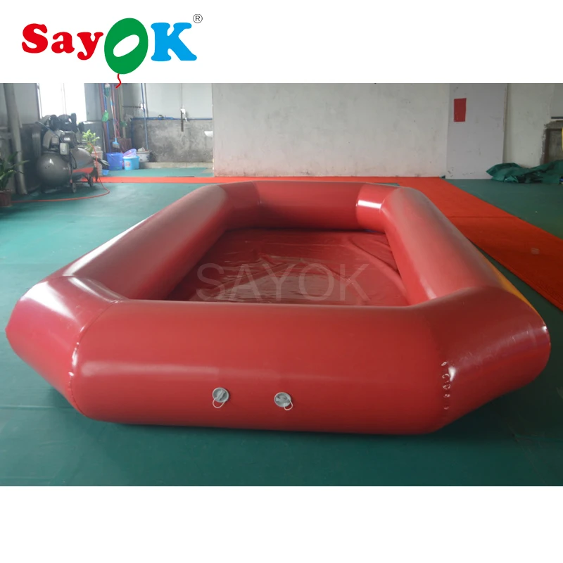 5x2.5m 0.9mm Pvc Inflatable Swimming Pool Water Ball Pool Inflatable Water Roller Pool For Summer Yard Decoration