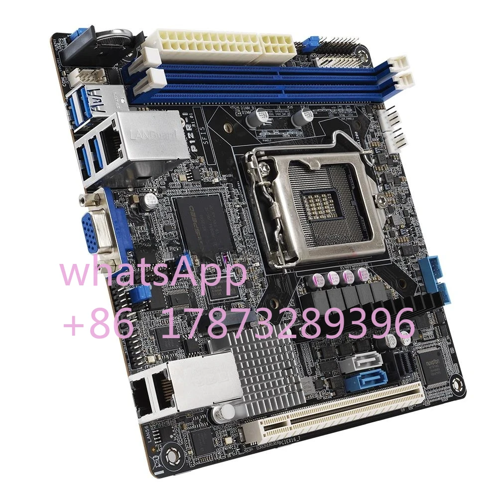 P12R-I For E-2300 LGA 1200 Mini ITX Workstation Motherboard