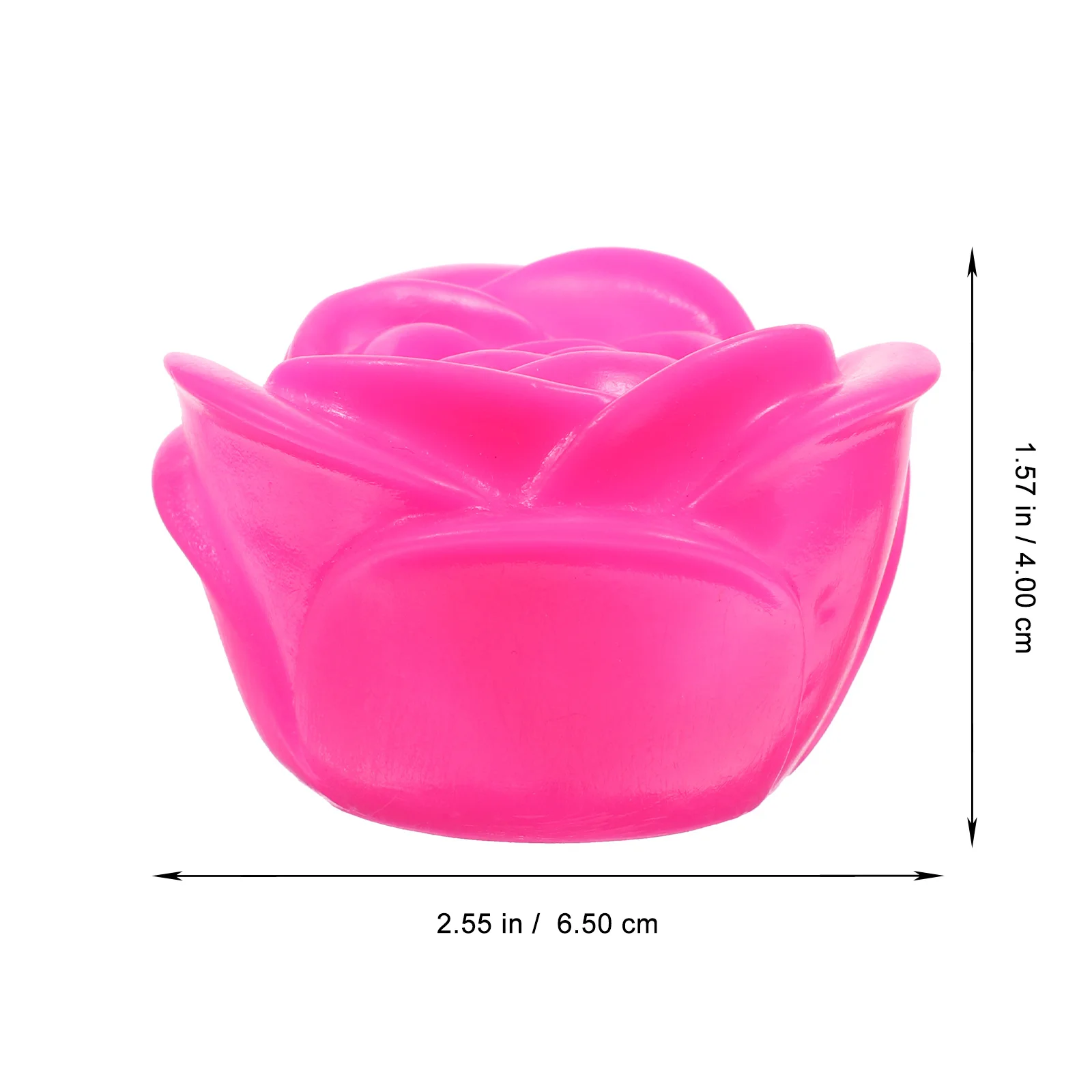 

5Pcs Rose Shaped LED Lights 7 Colors Changing Floating Candles Powered Safe PVC for Home Wedding Festival Party