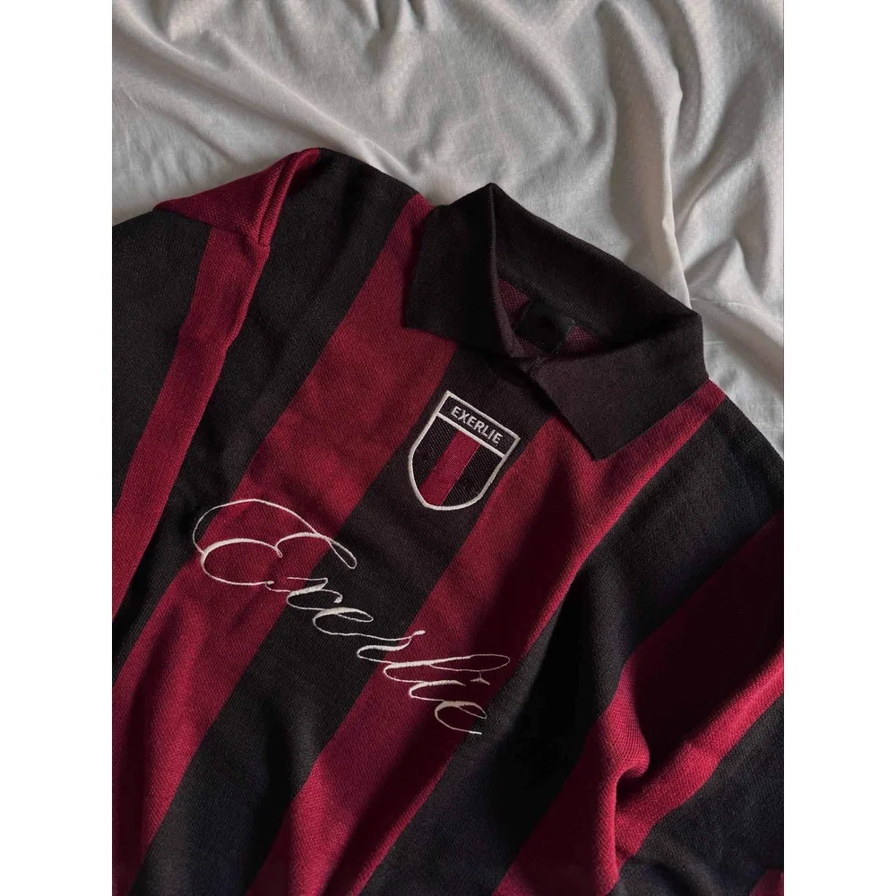 

European And American Casual Style Letter Embroidery Loose Unisex Multi-color Patchwork Heavyweight Winter Loose Knitted Sweater