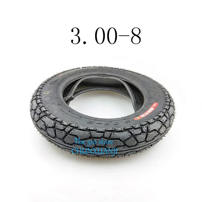 고품질 범용 3.00-8 타이어 300-8 스쿠터 타이어 및 이동성 s 4PLY 크루즈 미니 오토바이 용 내부 튜브