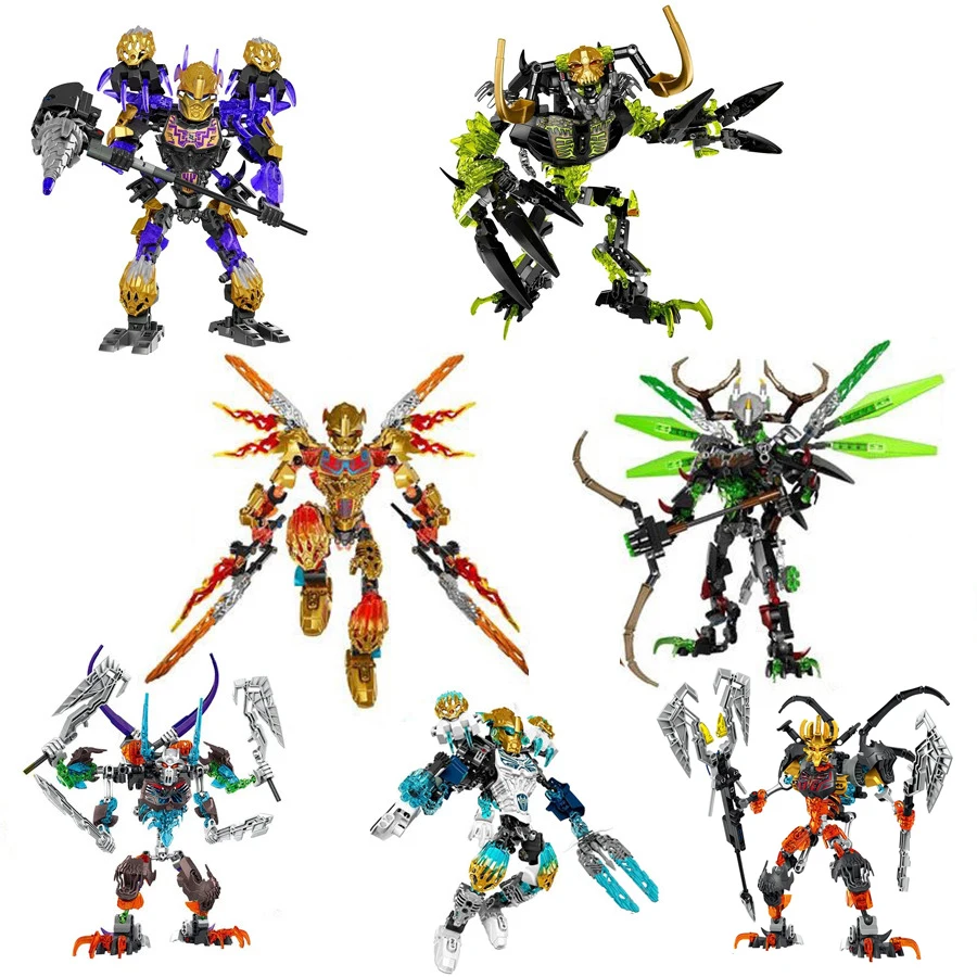 

Mask Maker Building Blocks Ekimu Umarak Tahu Building Blocks Monster Combined Warriors Bricks Toys For Boys Gifts