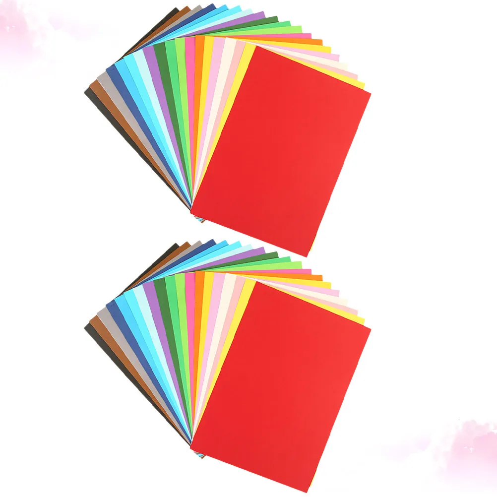 200Pcs Colored Paper Origami Folding Paper Handcraft Material for DIY Art Craft Making Party Decoration School Projects