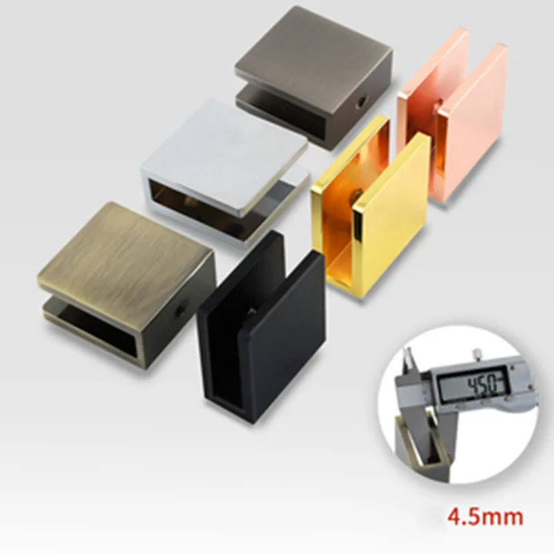 Glass sandwich panel glass clip fixing clip shower room bathroom glass clip partition glass bracket clip bracket clip(GC-03)