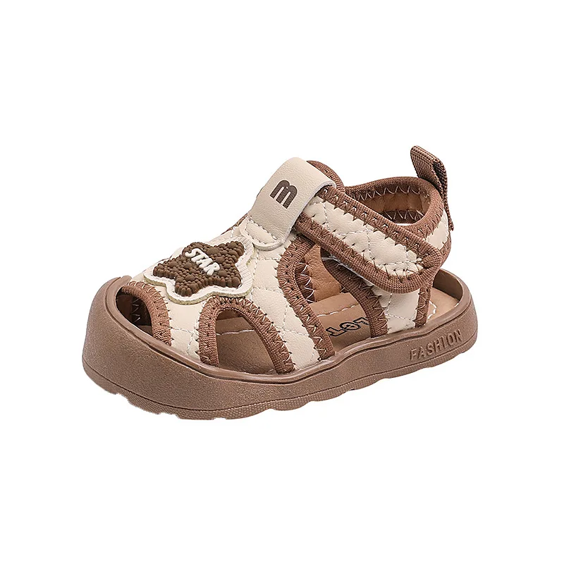 Baby shoes0-1-3Children's Fashionable and Comfortable Beach Toddler Sandals