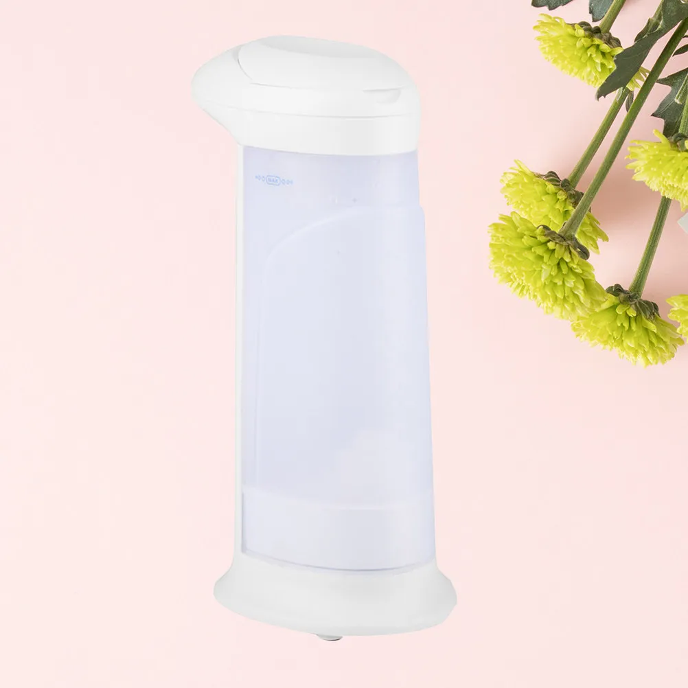 

Automatic Soap Dispenser Plastic Sensor Bath Liquid Bottle 19.5x9.3cm No for Hotel Home Bathroom Handwash Shower Gel