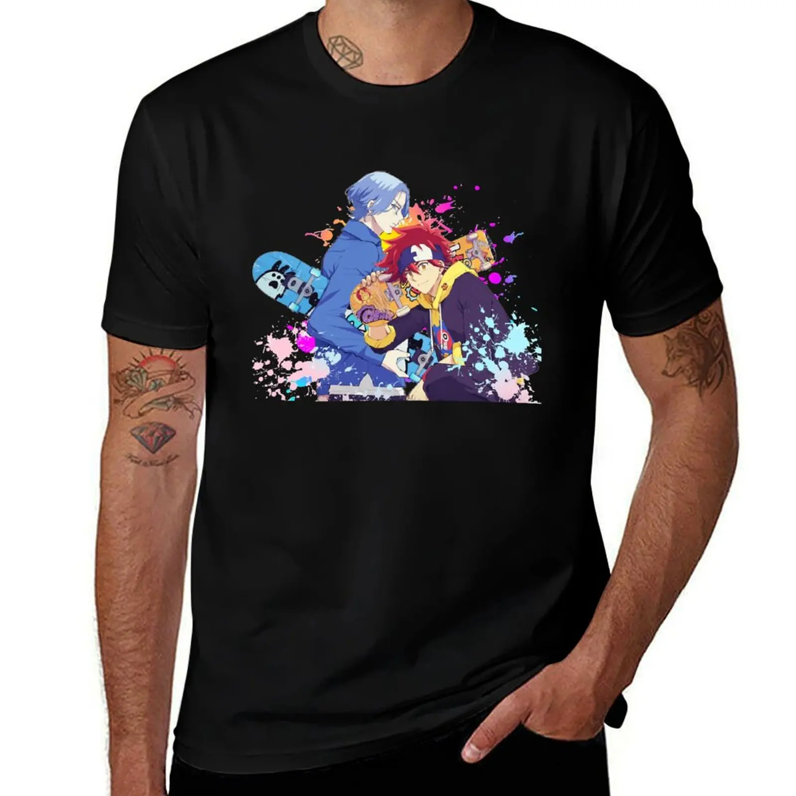 

Reki and Langa - SK8 the INFINITY- Reki and Langa T-Shirt Funny t-shirt customizeds mens graphic t-shirts funny