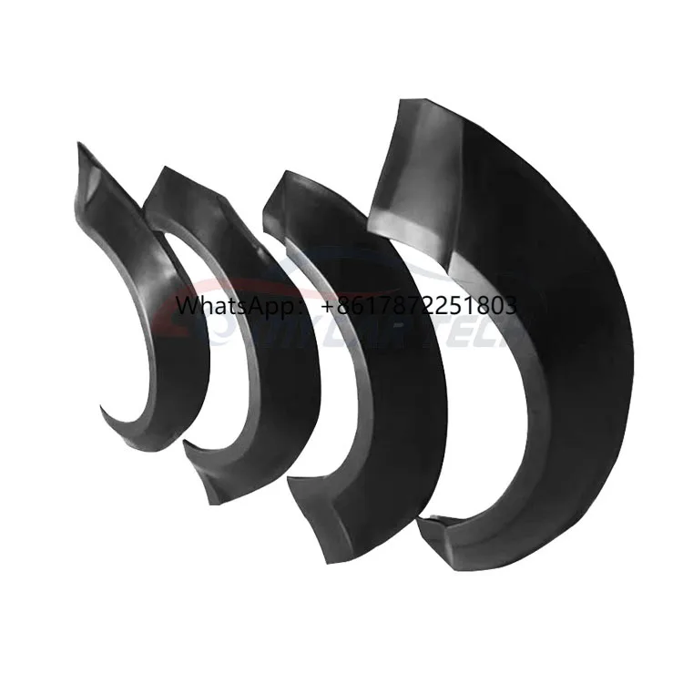 Modifica automatica Fase 3 Kit corpo largo Parafanghi sopracciglio ruota per Ford Mustang 2015 2016 2017