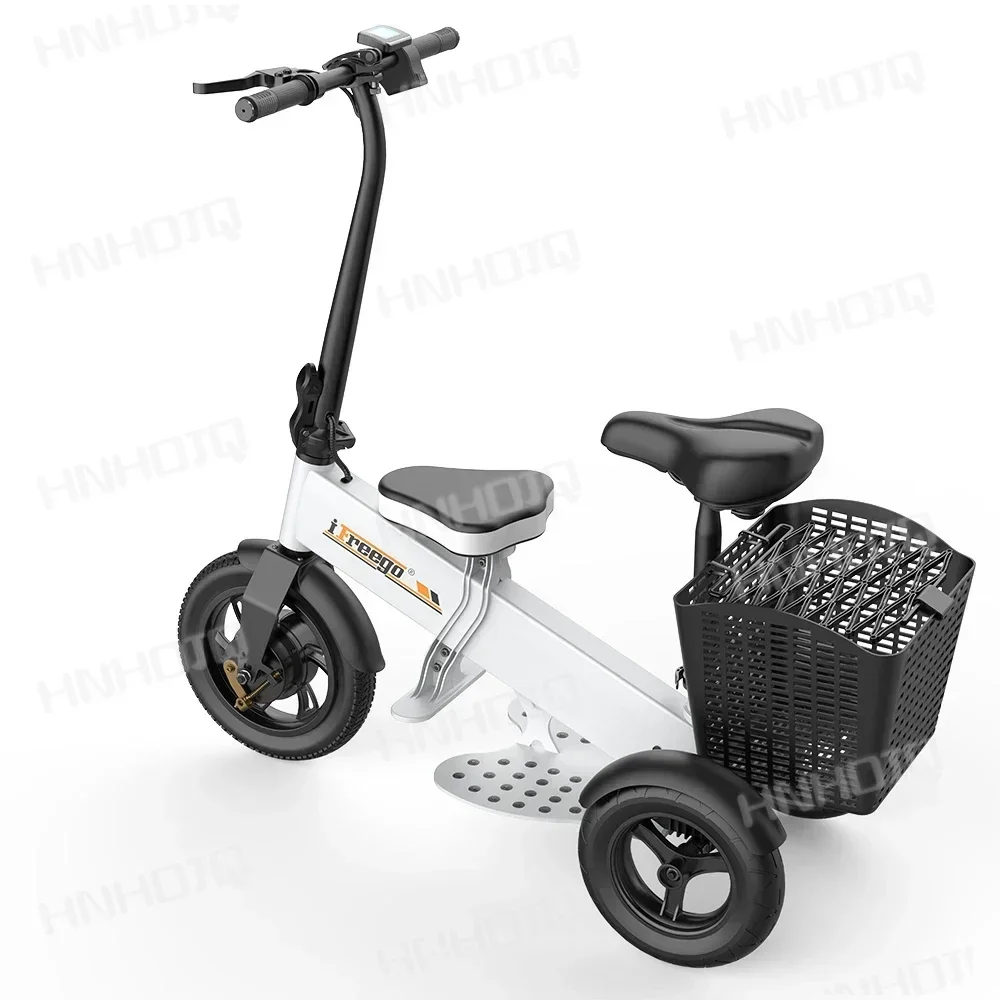 foldable tricycle senior disability 3 wheel scooters  for the elderly handicapped folding electric mobility scooter custom