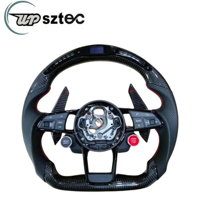 

Car steering wheel upgrade and modification For Audis A5 LED carbon fiber steering wheel