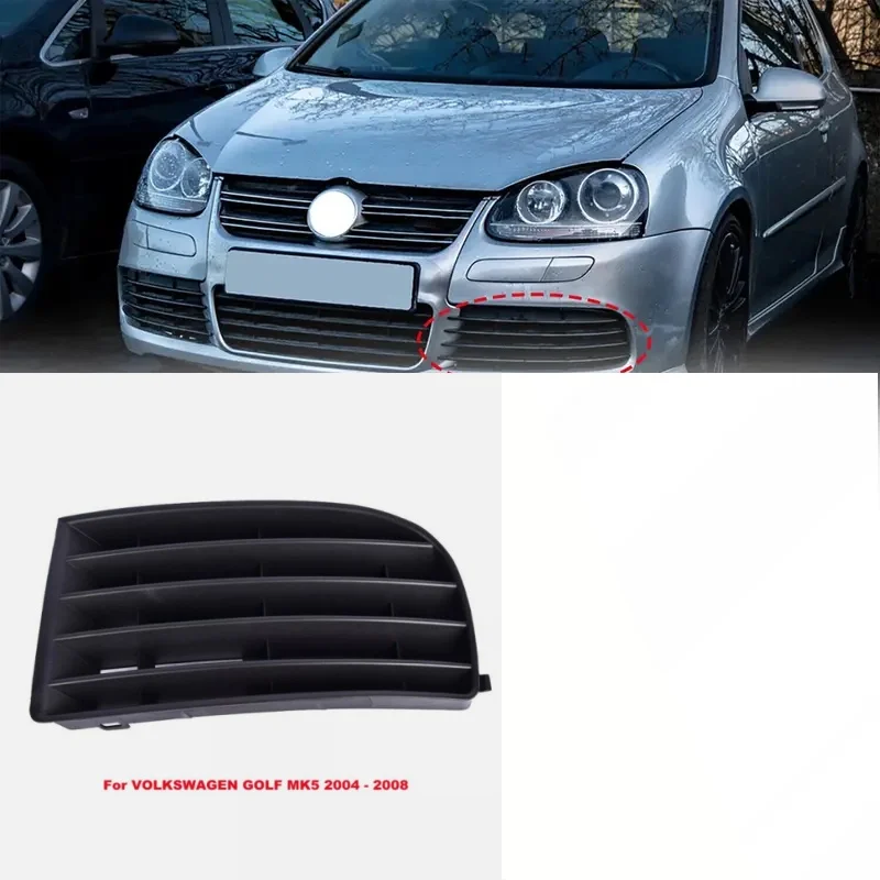 

1pcs For Volkswagen Golf MK5 04-09 1K0853666A Plastic Front Bumper Undergrille Right Driver Side RHD Car Accessories