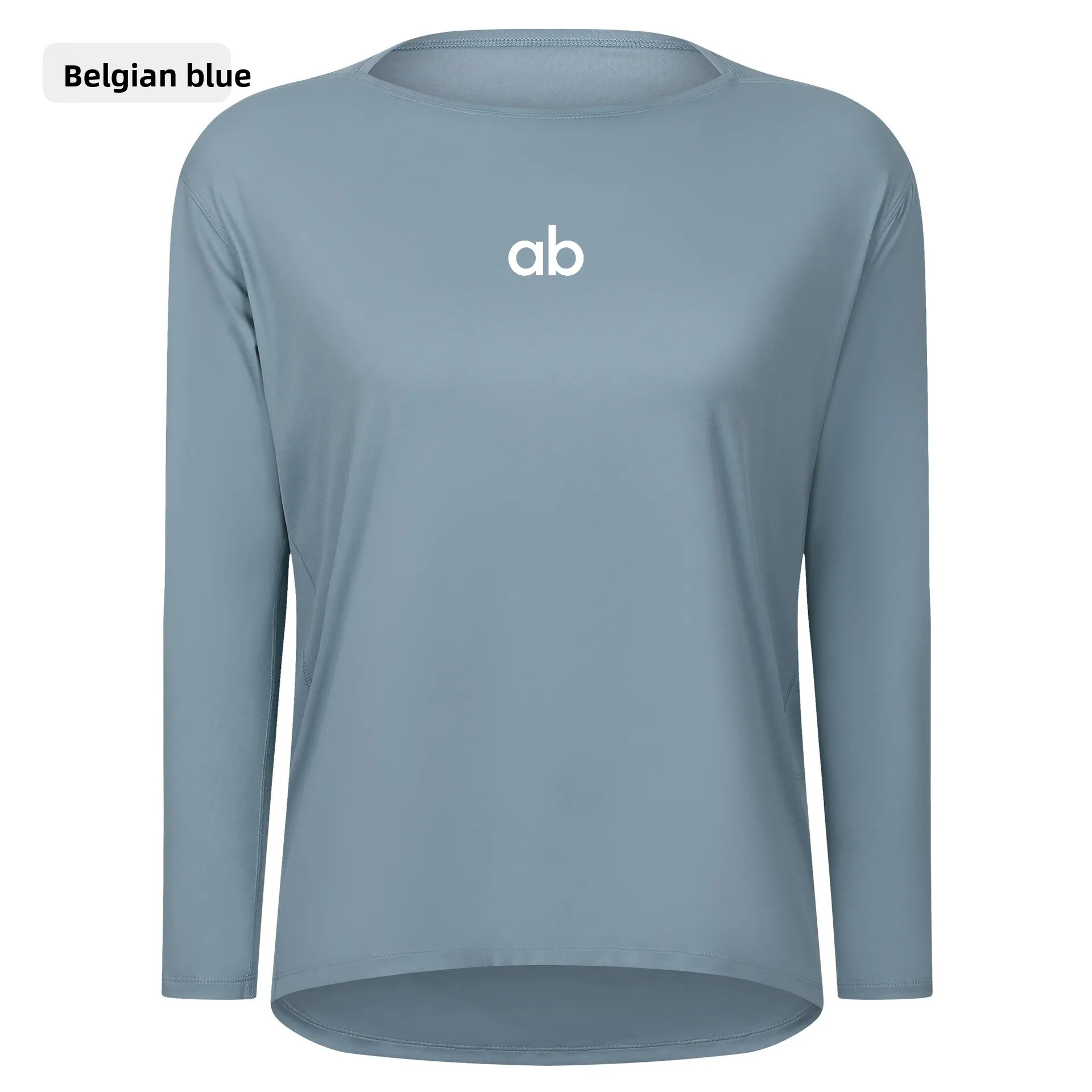 Camiseta de Yoga de Manga Larga Holgada para Mujer, Nueva, Sensación de Desnudez, Transpirable, Versátil, para Gimnasio, Correr y Entrenamiento