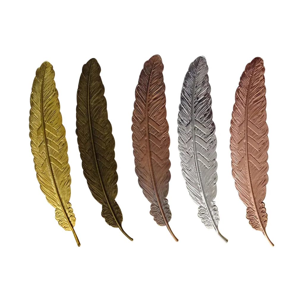 

10Pcs Bookmarks Retro Copper Creative Durability Readers Students Writers Book Accessory Bookmark