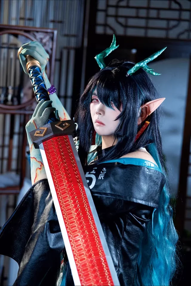 

Сумеречный меч, игра Arknights, реплика для косплея, реквизит, украшение на Хэллоуин, Рождество, нарядные аксессуары для вечеринок