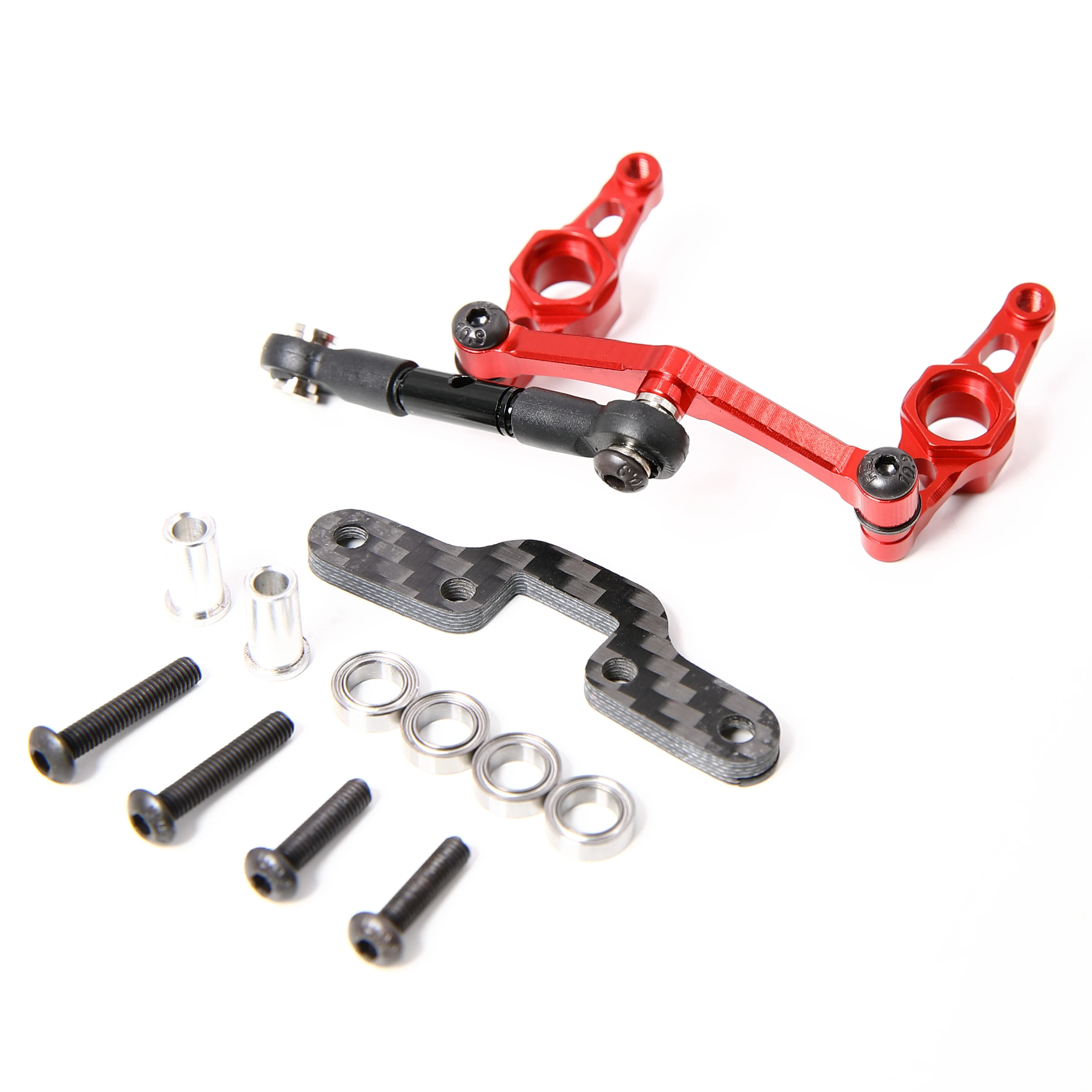 CNC Aluminum TT-02 Crank Steering Arm for 1/10 RC Car Tamiya TT02 Upgrade Part