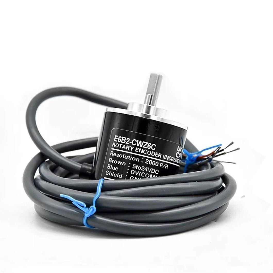 

E6B2-CWZ6C/CWZ5B/CWZ3E/CWZ5G/CWZ1X 40 мм инкрементный поворотный энкодер 1 ~ 10000PPR по индивидуальному заказу для автоматизированных/полуавтоматизированных машин