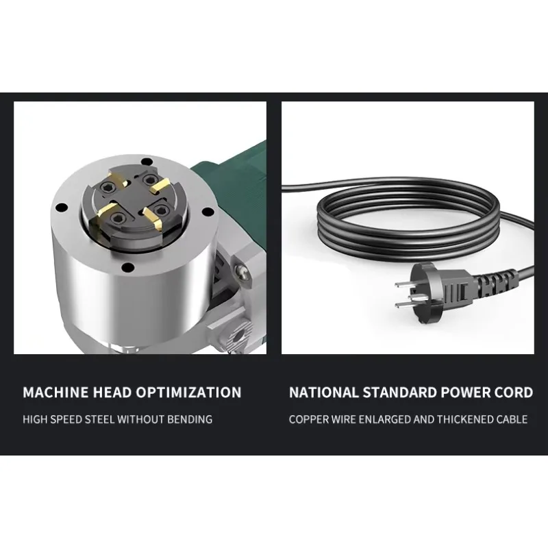 AKF 12D آلة استقامة الحواف المستقيمة المحمولة عالية الطاقة بدون فرش للمعادن