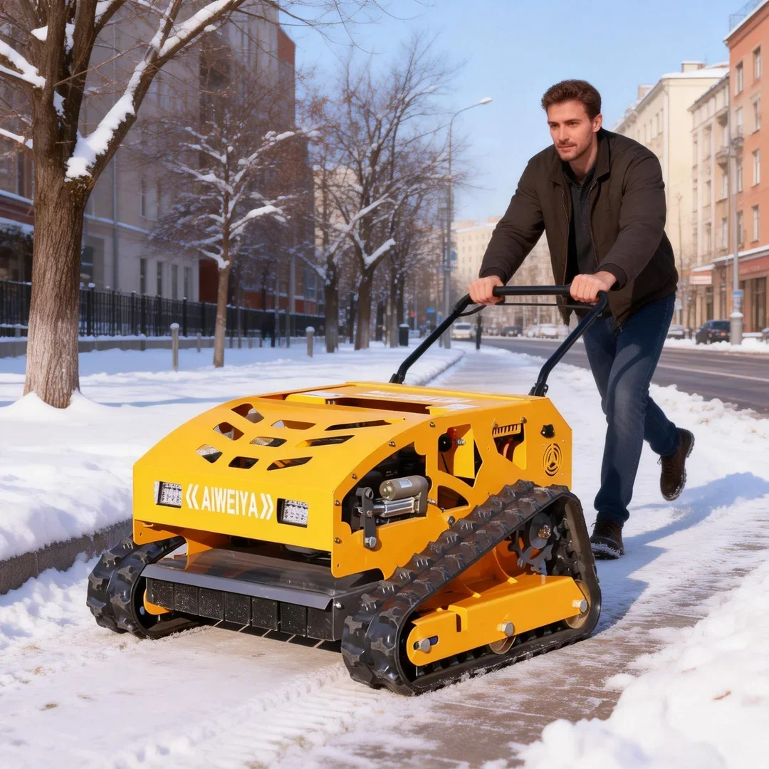 

Customized Long-range Remote Control Lawn Mower - 550MM Cutting Width Heavy-duty Model for Greenbelt Upkeep