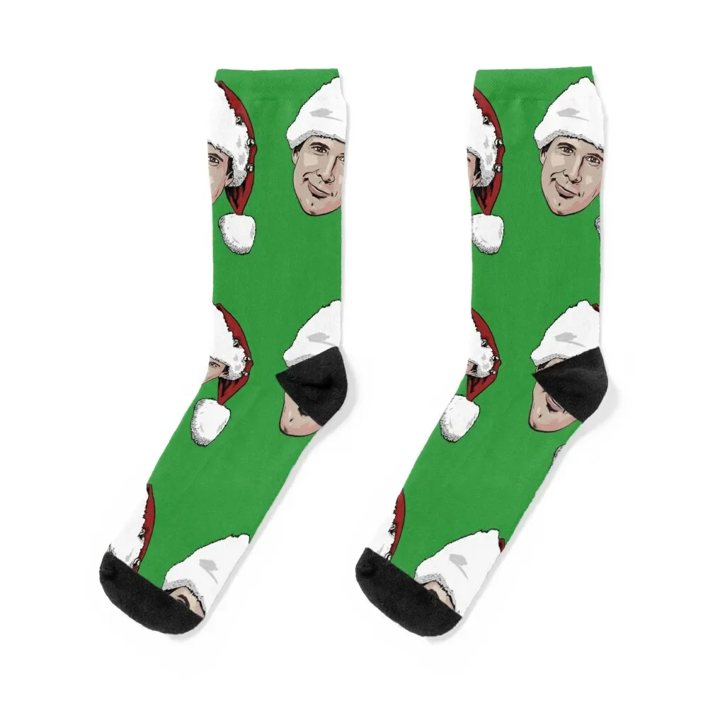 

Christmas Vacation - Clark Griswold Socks shoes Rugby Thermal man winter Heating sock Man Socks Women's