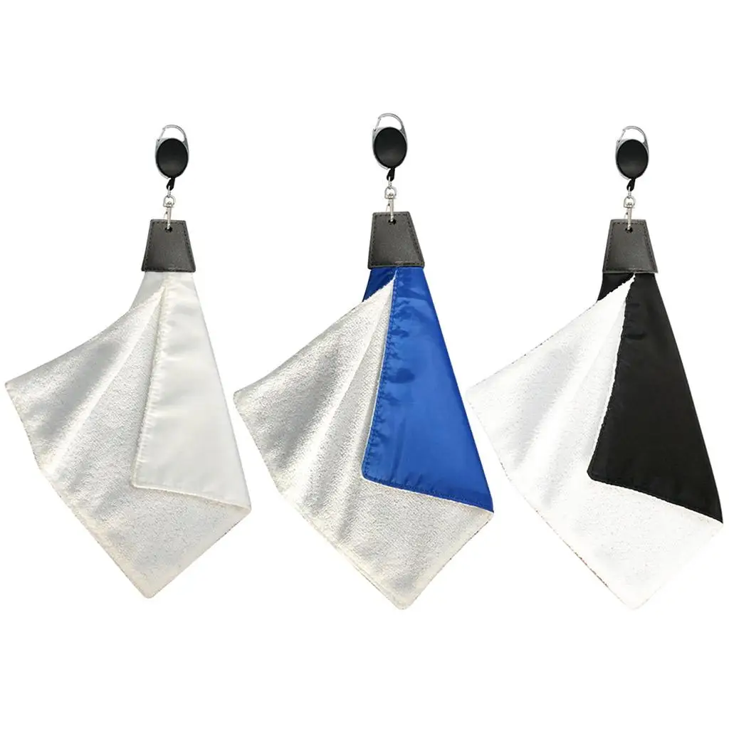 16x32cm Golf Towel Golf Accessories Hand Towel Golf Cleaning Kit for Golf Club Maintenance