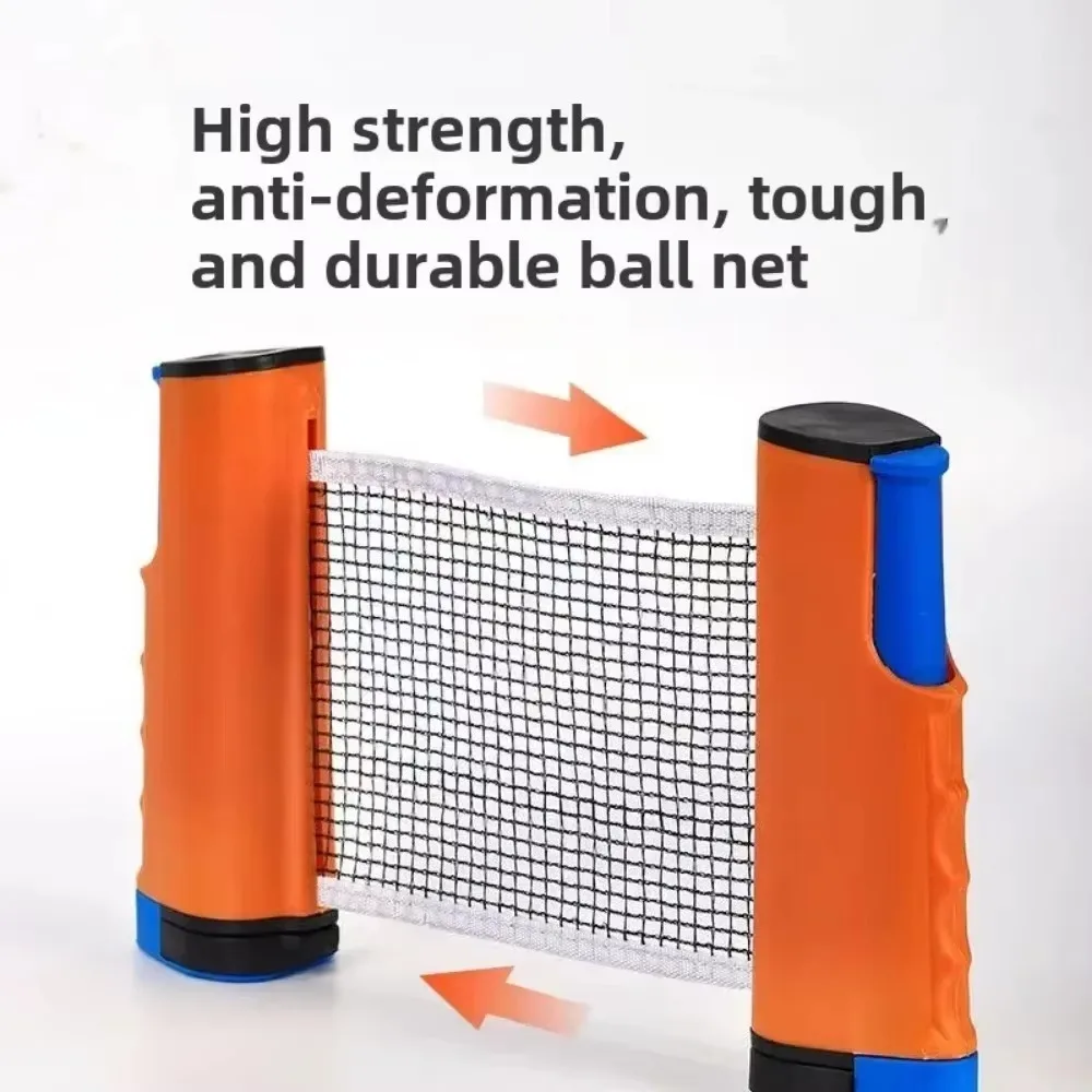 

Сетка для пинг-понга Anywhere, бесплатная эластичная сетка с большим зажимом, выдвижная сетка для настольного тенниса, сменное оборудование для тренировок