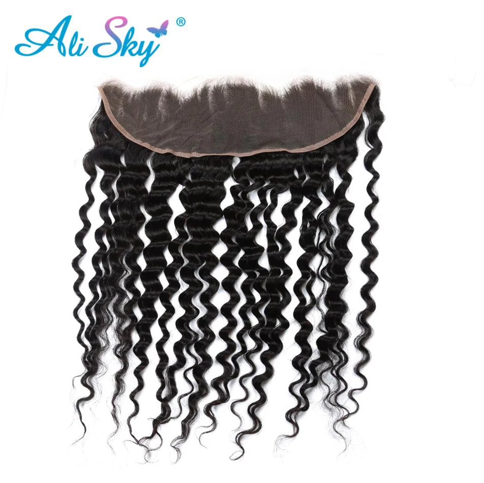 20 22 zoll Tiefe Welle 13x4 Spitze Frontal Nur Transparent 100% Menschliches Remy Haar 4x4 5x5 Spitze Verschlüsse Nur verschluss cheveux humain