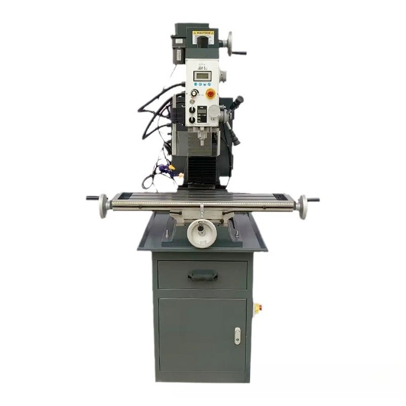 Small milling machine household high-quality electronic control drilling machine precision multi-function