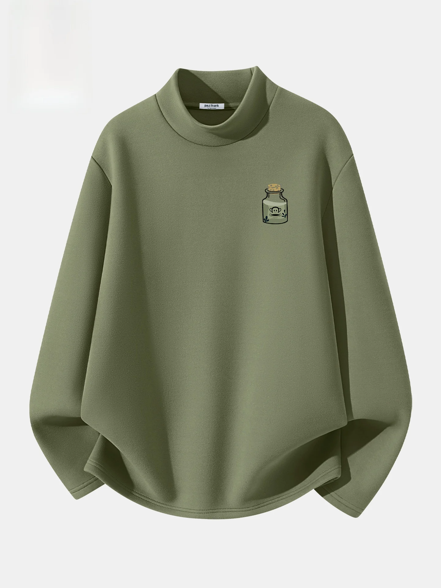 

Мужская футболка с высоким воротником и длинными рукавами, на флисовой подкладке, теплосберегающая, с принтом, базовый слой, повседневный стиль