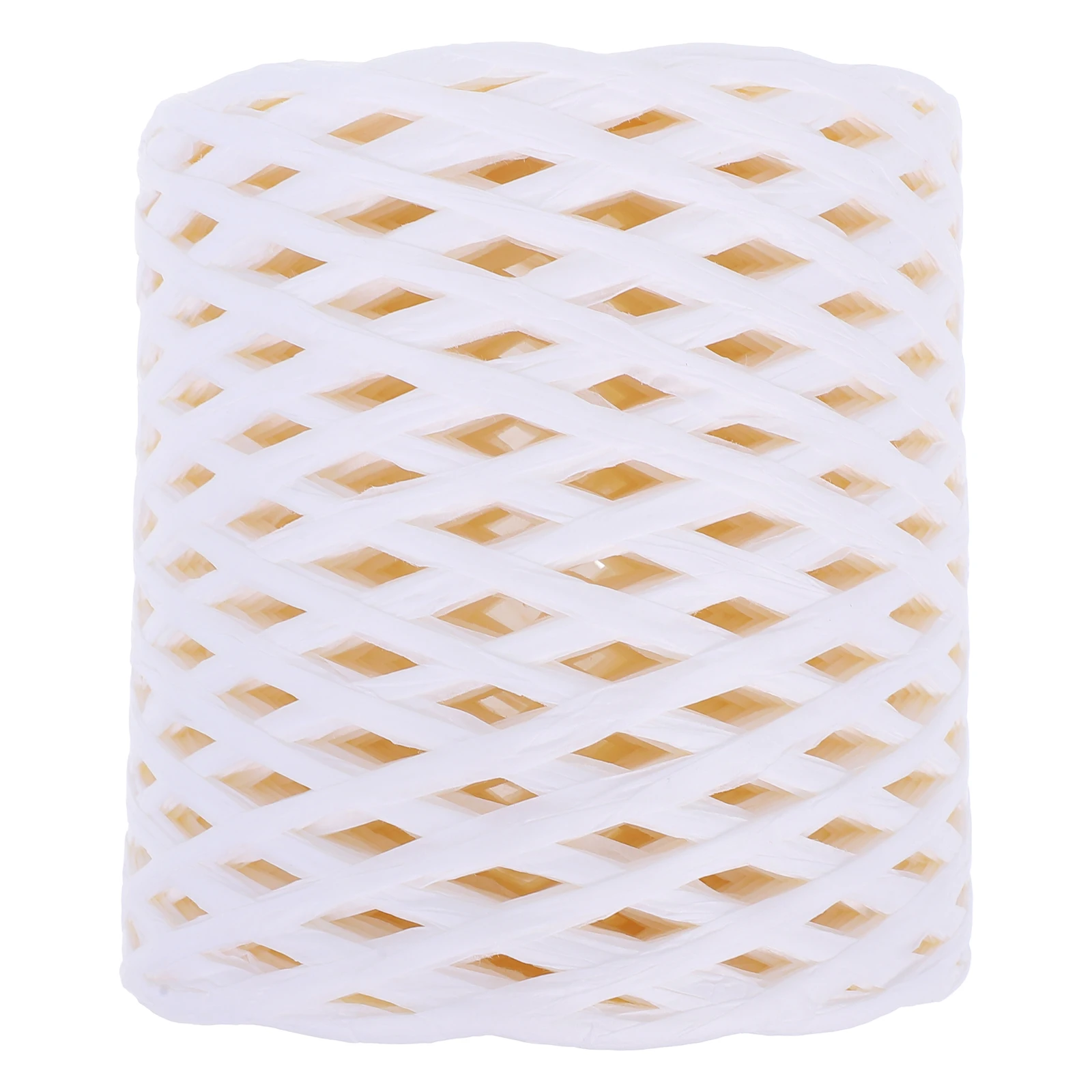 

1 Roll Raffia Paper Ribbon Durable Craft Twine for Present Wrapping Crochet Bags DIY Crafts Craft Paper Ribbon