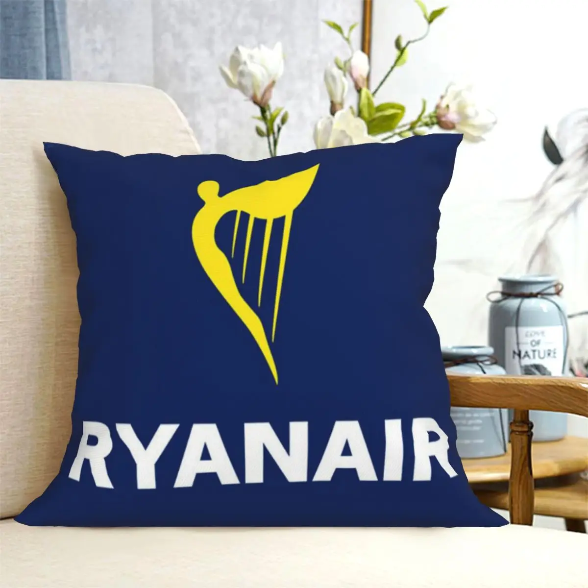 Ryanair Printed Pillow Cover Cushion Cover Home Sofa Cover Car Seat Cover Decorative Pillow Cover