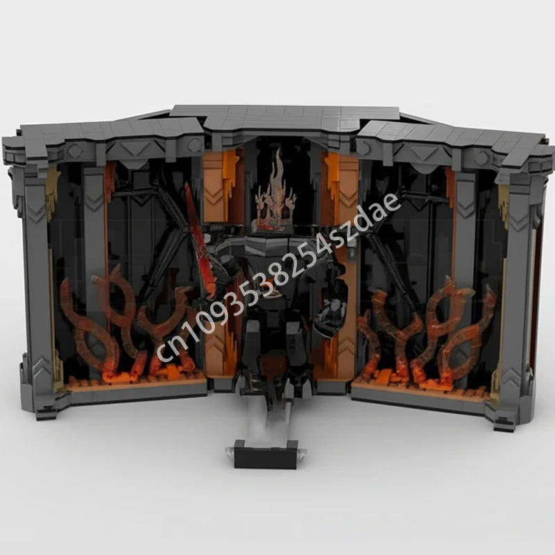 

2779 шт. MOC книга Балагура уголок лорд строительные блоки STEM образовательная творческая идея образование кирпич Рождественская игрушка в подарок