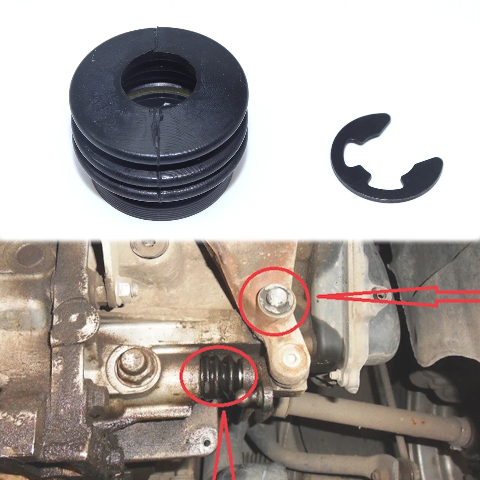 5 Speed Ib5 Manual Gearbox Selector Oil Shift Shaft Seal For Ford Focus 1 2 3 Fiesta 5 6 Mondeo 3 Transit Connect B C Max Ikon