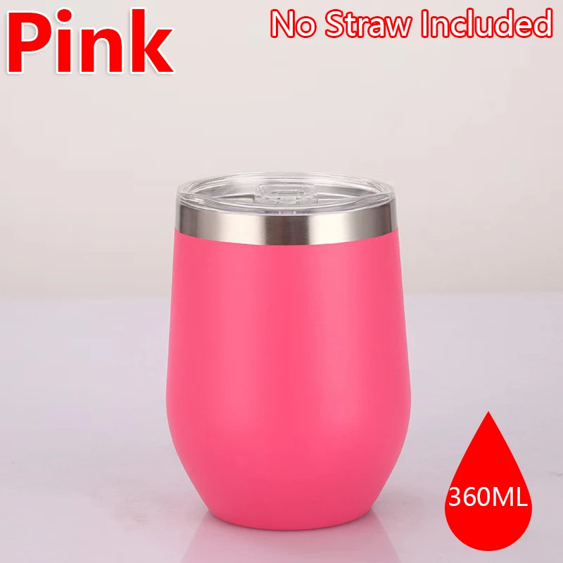 NONE 360 ml Edelstahl-Eierschalen-Weinbecher, doppelwandiger, vakuumisolierter Becher für Kaffee, Tee, Büro, Zuhause, Reisen 8