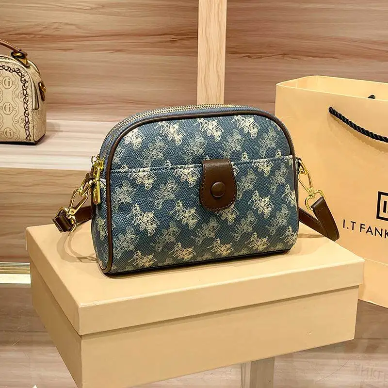 2026 New Hong Kong Shell Shoulder Purse, Female Crossbody Sling, Summer Mini Pouch, Lightweight Mommy Daily Handbag