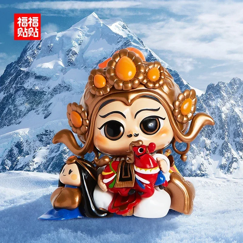 Nieuwe Fufutietie King Gesar Tibetaans episch karakter Blind Box Kamerdecoratie Trendy collectie Bid Luck Mystery Verjaardagscadeaus