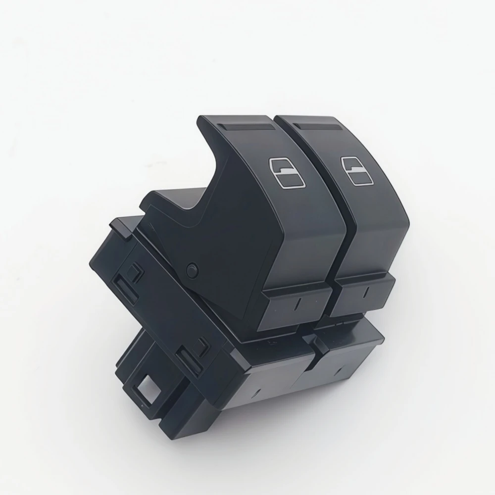 1K3959857A Double Power Window Switch Button for VW Golf MK5 Scirocco Caddy MK3 for Seat Ibiza V Leon 4-Pin 1K3 959 857 A